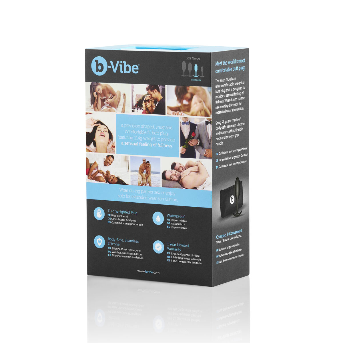 Anal plug B-Vibe 96748 Sort
